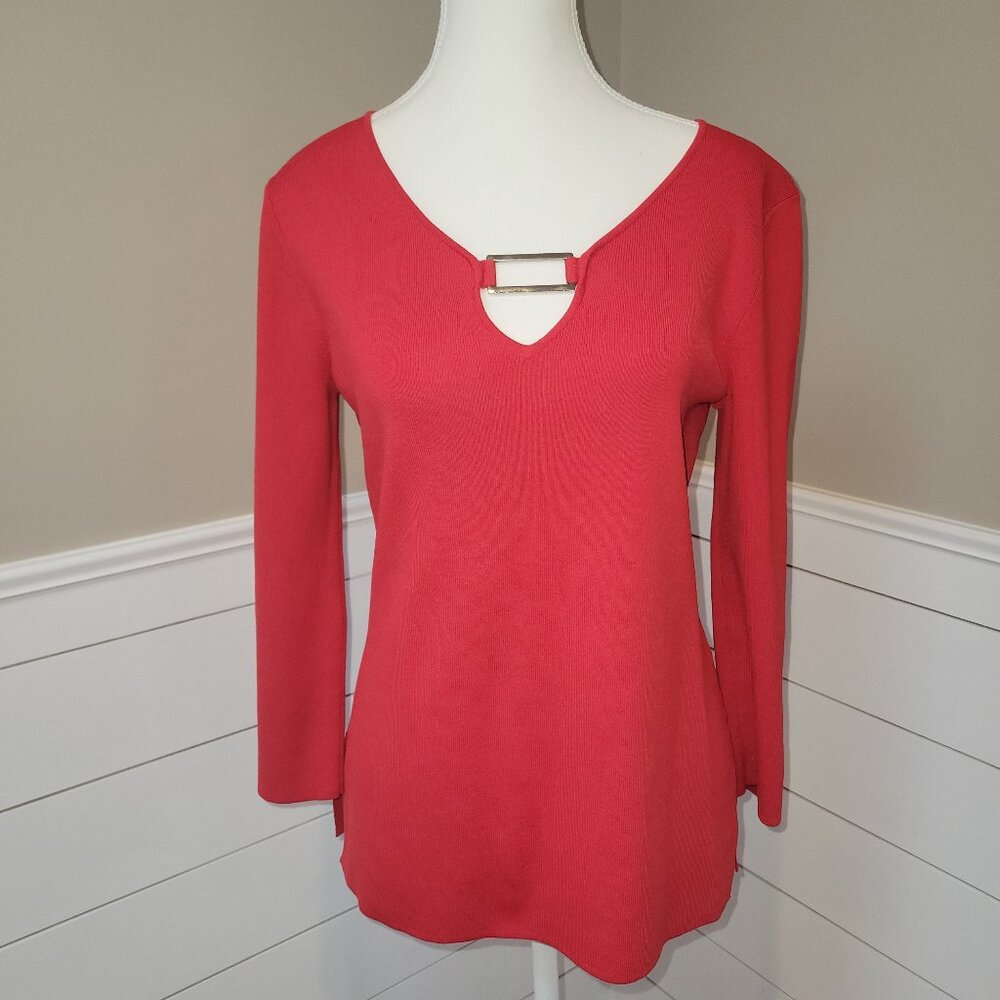 Classy Red Top Size S for Fall or Spring Collection